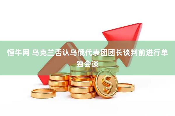 恒牛网 乌克兰否认乌俄代表团团长谈判前进行单独会谈