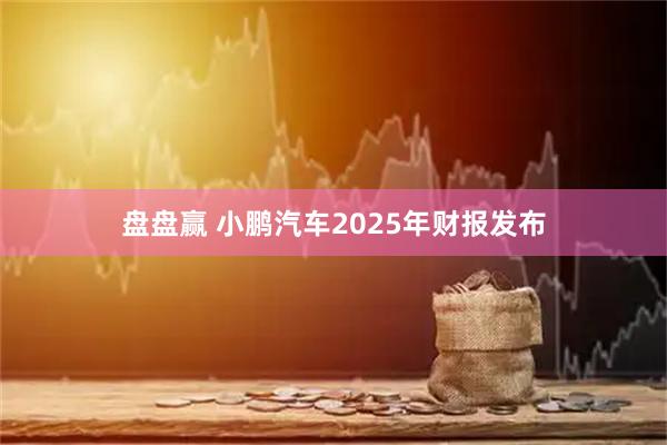 盘盘赢 小鹏汽车2025年财报发布
